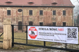 Struga Mówi NIE - protest mieszkańców