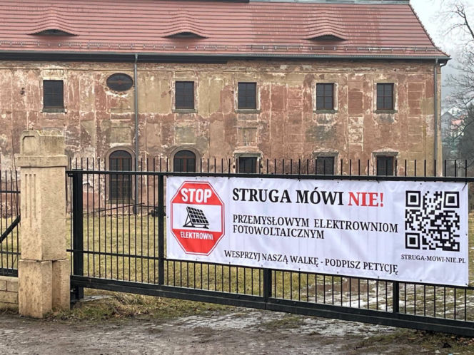 Struga Mówi NIE - protest mieszkańców