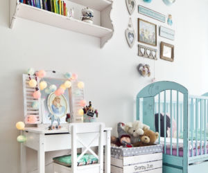 pokój dla dziewczynki shabby chic