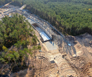 Budowa tunelu pod Świną - listopad 2020