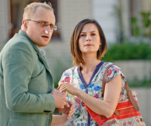 Przepis na życie 5 odcinek 10 (odc. 62). Andrzej (Piotr Adamczyk), Anka (Magdalena Kumorek)