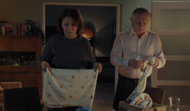 M jak miłość odc. 1914. Artur Rogowski (Robert Moskwa), Marysia (Małgorzata Pieńkowska)uchecka)