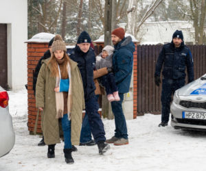 Na sygnale odc. 867. Piotrek (Dariusz Wieteska), Martyna (Monika Mazur), Lidzia (Hanna Seń), inspektor Urszula Krzaklewska (Małgorzata Tuszyńska), Maja (Kinga Tuńska)