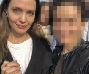 Angelina Jolie na Ukrainie