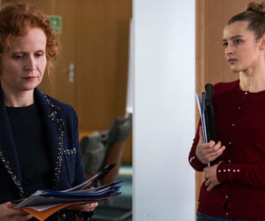 M jak miłość odc. 1364. Ewa (Dominika Kluźniak), Alicja (Gabriela Frycz)