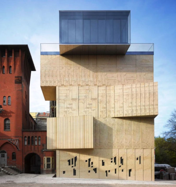 fasada z betonu architektonicznego