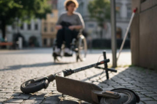 Hulajnogi elektryczne blokują chodniki. Poseł pyta ministra o radykalne zmiany w przepisach