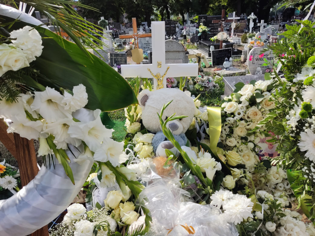 Tak wygląda grób syna Jakuba Rzeczniczka