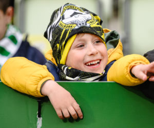 Lechia Gdańsk - Raków Częstochowa; Zdjęcia kibiców z meczu 30. kolejki PKO BP Ekstraklasy