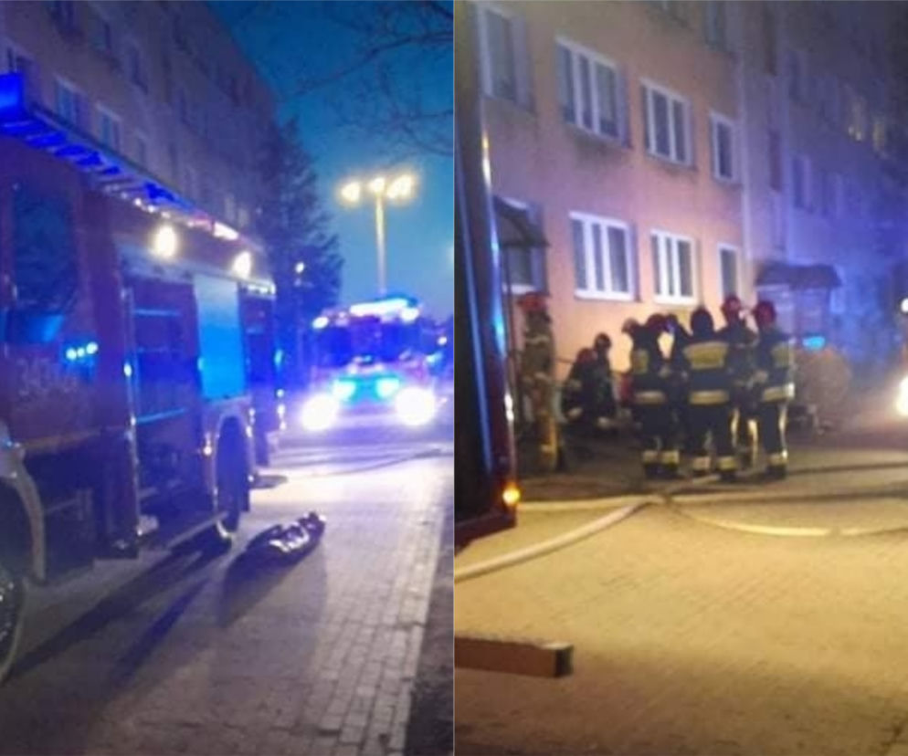 Pożar i ogromne zniszczenia na Rubinkowie. Torunianin w szpitalu
