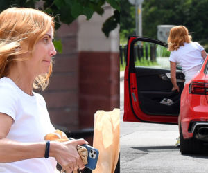 Wstyd Kasiu! Zielińska parkuje na środku ulicy swoje Audi RS4 warte 400 tysięcy i idzie na zakupy