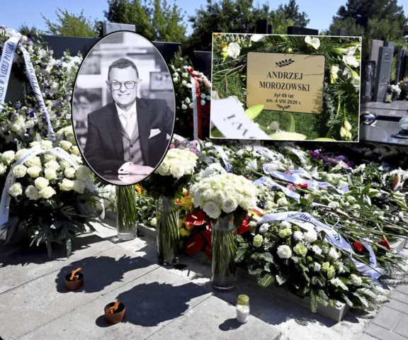 Andrzej Morozowski spoczął na cmentarzu w Pyrach