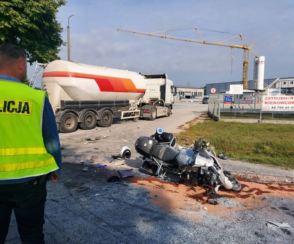Potrzebna krew dla policjanta