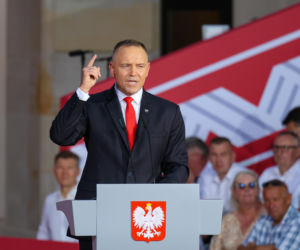 Marta Nawrocka na rocznicy zaprzysiężenia męża