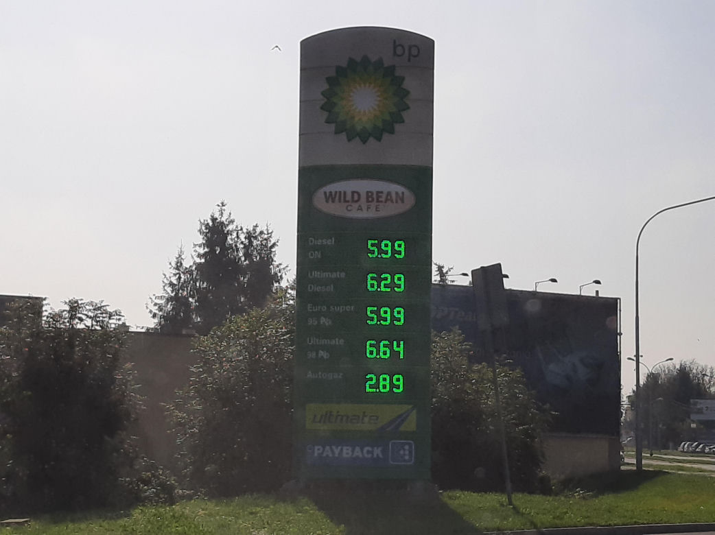 Aktualne ceny paliw na stacjach w Rzeszowie