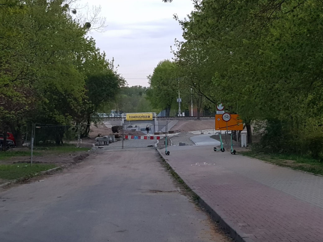 Olsztyn. W wakacje piesi i rowerzyści skorzystają z tunelu na ul. Jeziornej [ZDJĘCIA]