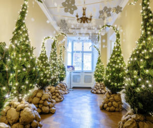 Zamek Książ w świątecznej odsłonie