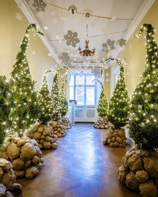 Zamek Książ w świątecznej odsłonie