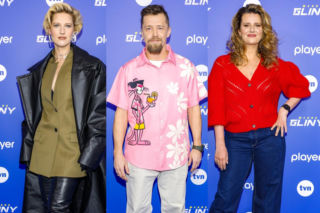 Domańska jak Z archiwum X, Obuchowicz jak z Różowej Pantery. Gwiazdy na premierze nowego serialu TVN