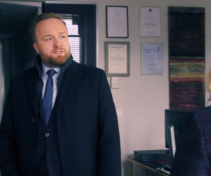 Przyjaciółki, odcinek 205, Anka (Magdalena Stużyńska), Paweł (Bartłomiej Kasprzykowski)