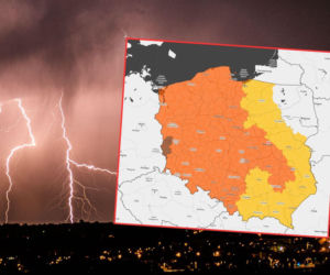 Niebezpieczny front nad Polską. Wiatr do 100 km/h, grad i ulewy 