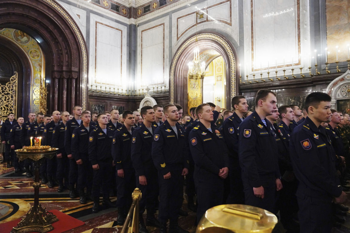Mobilizacja w Rosji. Żołnierze rosyjscy