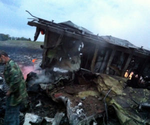 Samolot pasażerski zestrzelony nad Ukrainą