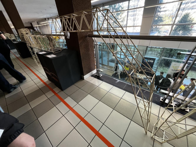 Studenci Politechniki stworzyli wyjątkowy dźwigar. Został doceniony w konkursie