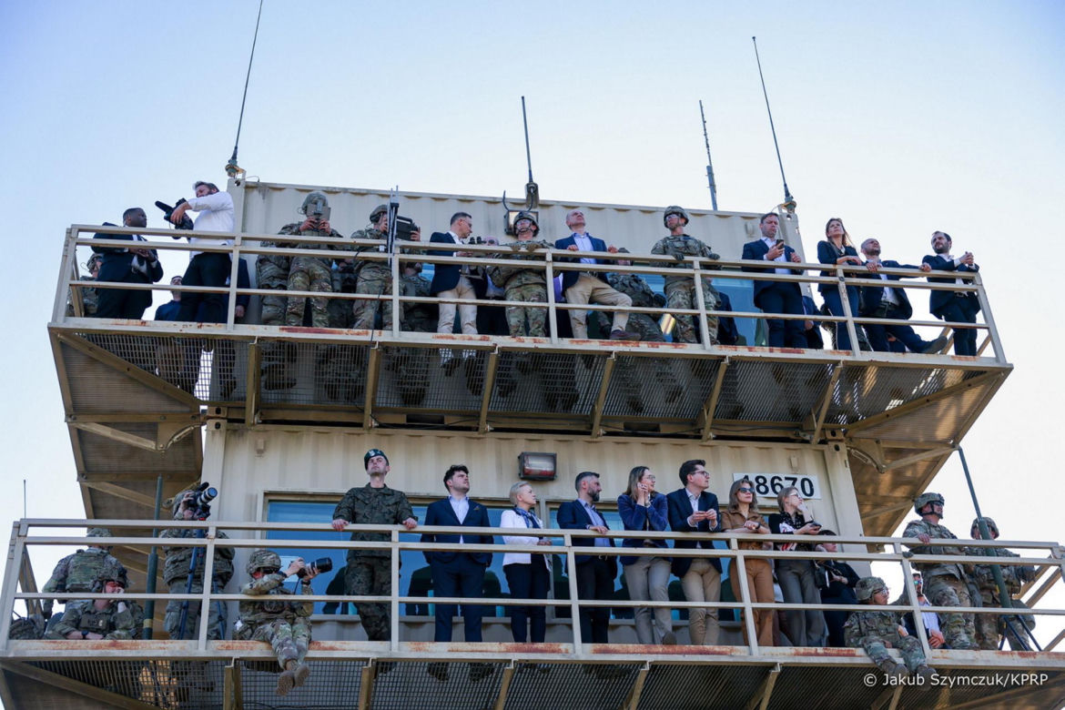 Andrzej Duda w Fort Stewart