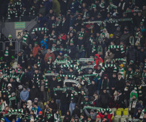 Lechia Gdańsk - Cracovia, zdjęcia kibiców z meczu 20. kolejki PKO BP Ekstraklasy