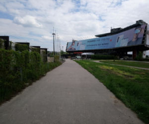 Kraków: Plaża przy Forum znika bezpowrotnie