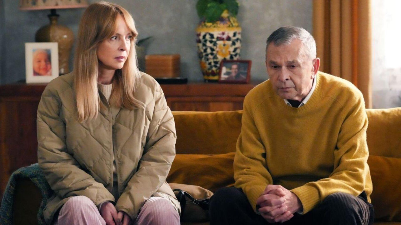 Barwy szczęścia, odc. 3166. Czesław (Marian Jaskulski), Agnieszka (Katarzyna Tlałka)