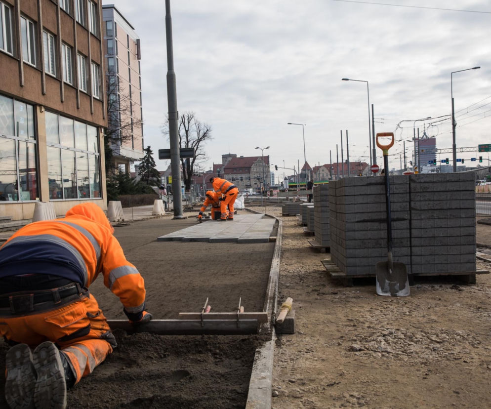 UWAGA KIEROWCY od jutra utrudnienia na ulicy Zwierzynieckiej w związku z budową drogi rowerowej!