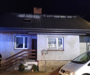 Jemieliste. Tragiczny pożar domu jednorodzinnego. Dziecko zmarło w szpitalu [ZDJĘCIA]