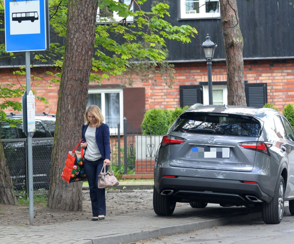 Lexus NX 200t - auto Małgorzaty Tusk