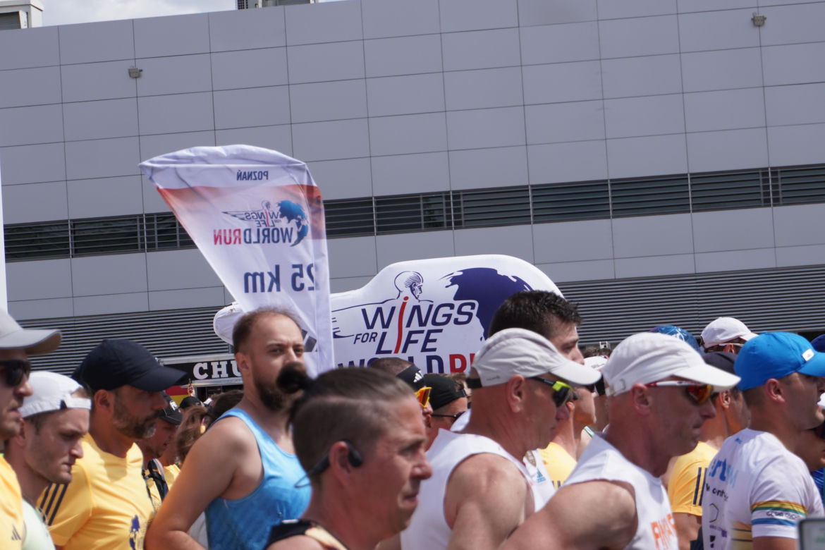 Bieg Wings for Life World Run 2024 w Poznaniu