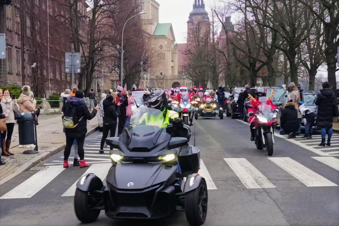 Motomikołaje w Szczecinie