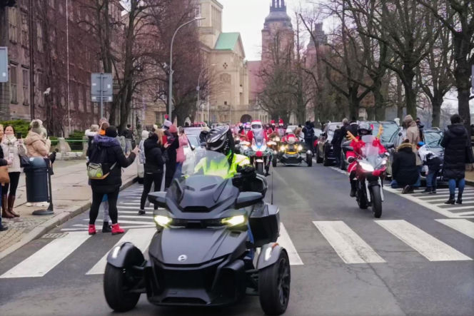 Motomikołaje w Szczecinie