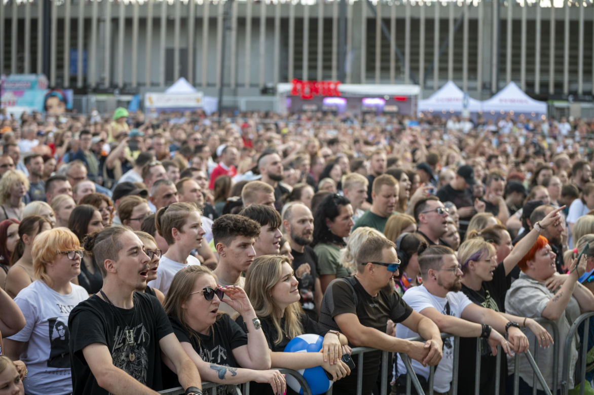 Łydka Grubasa na scenie Sosnowiec Fun Festival