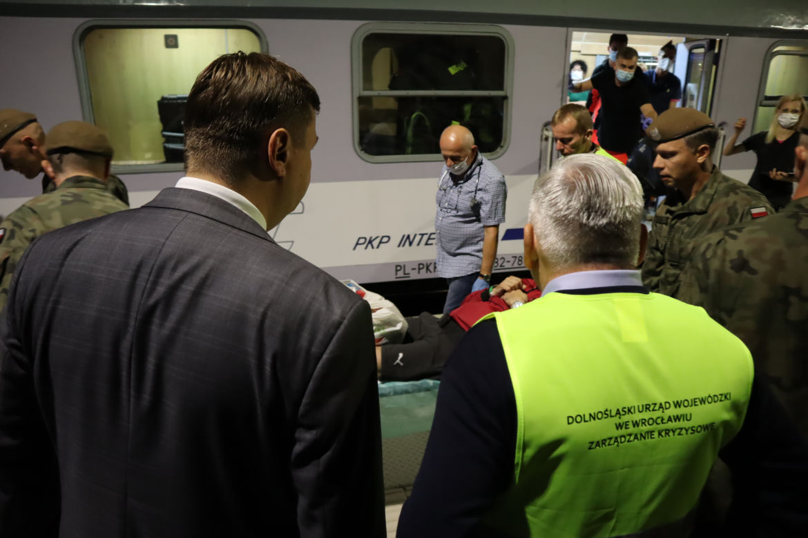 14 rannych żołnierzy z Ukrainy będzie leczonych we Wrocławiu 