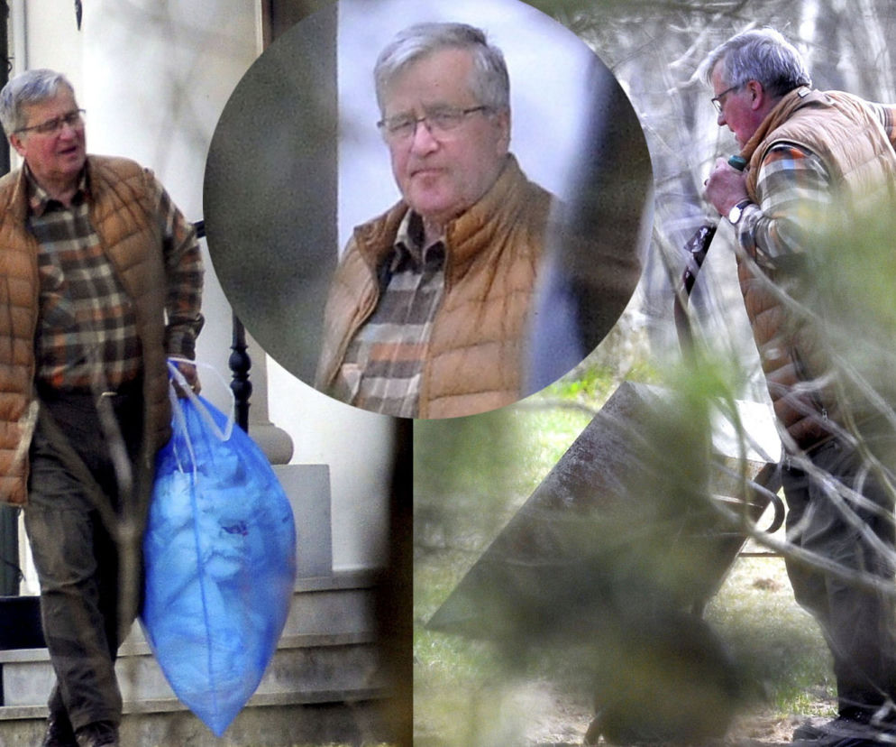 Bronisław Komorowski z małżonką. Ogrodnicze święta prezydenta