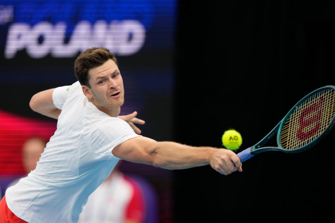 Hubert Hurkacz - Alex de Minaur RELACJA NA ŻYWO, wynik meczu Polska - Australia w United Cup