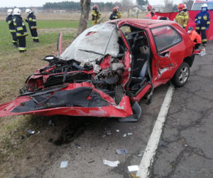 Śmiertelny wypadek pod Koninem 24.03.2021