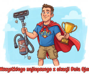 Śmieszna kartka elektroniczna na Dzień Ojca
