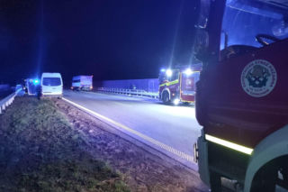 Tragiczny wypadek w powiecie garwolińskim: 38-latek spadł z wiaduktu na S17 prosto pod nadjeżdżające auta