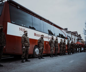 Żołnierze WOT oddają krew i osocze