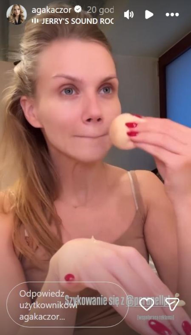 Tak wygląda Kaczorowska bez makijażu. Poznajecie jeszcze Agnieszkę?