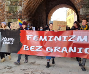 Ulicami Lublina przeszła po raz 6 Manifa. Tym razem - w geście solidarności z Ukrainą