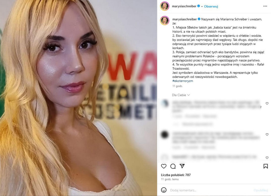 Marianna Schreiber pokazała, co konkretnie poprawiła w twarzy: "Przypiłowane kości"