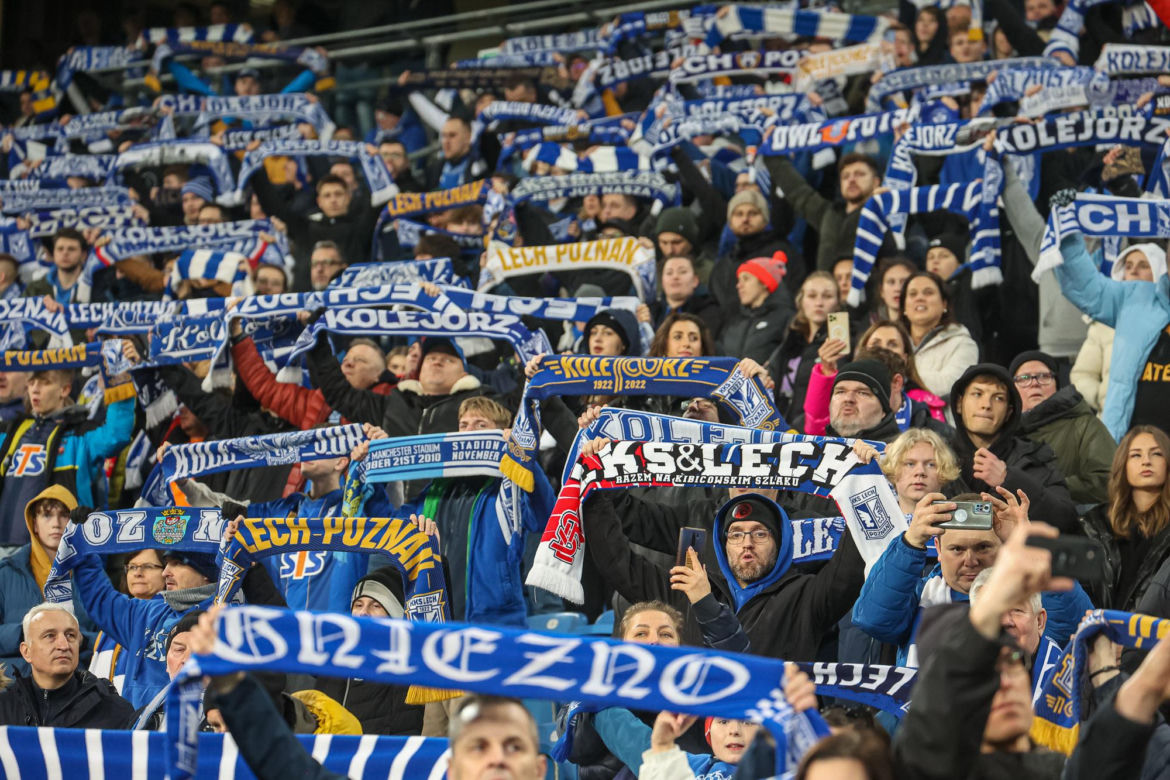 Lech Poznań - Pogoń Szczecin. Zdjęcia kibiców na meczu Fortuna Pucharu Polski